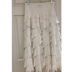 RUFFLE SKIRT